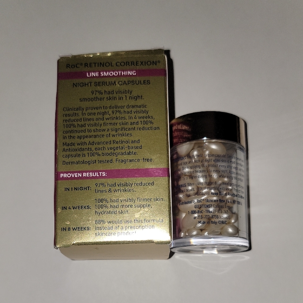 Retinol Correxion Night Serum Capsules - Gold - Picture 2 of 2